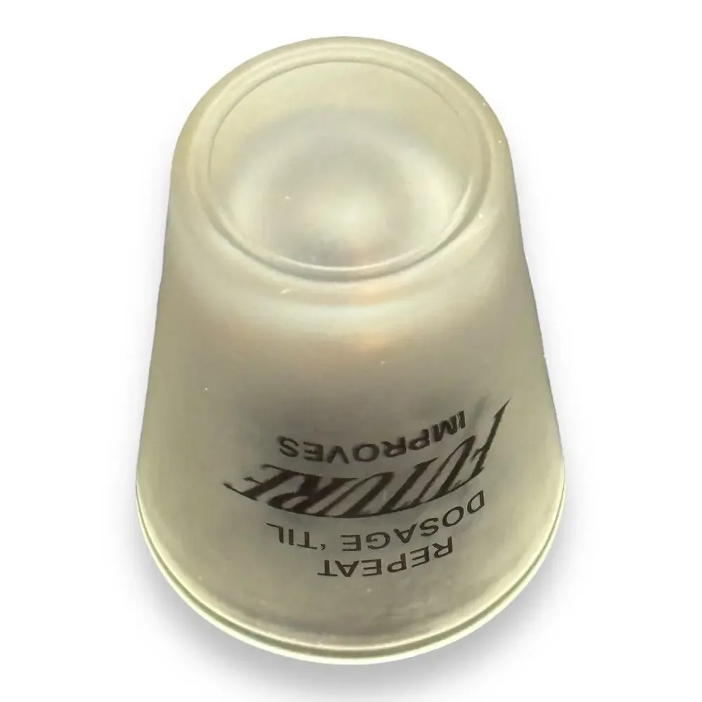 Sturgis Motorcycle Rally Frosted Shot Glass Roses